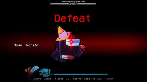 Vs Impostor Black Betrayal Defeat B-Sides but with V4 sprites