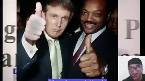 Trump & Jesse Jackson