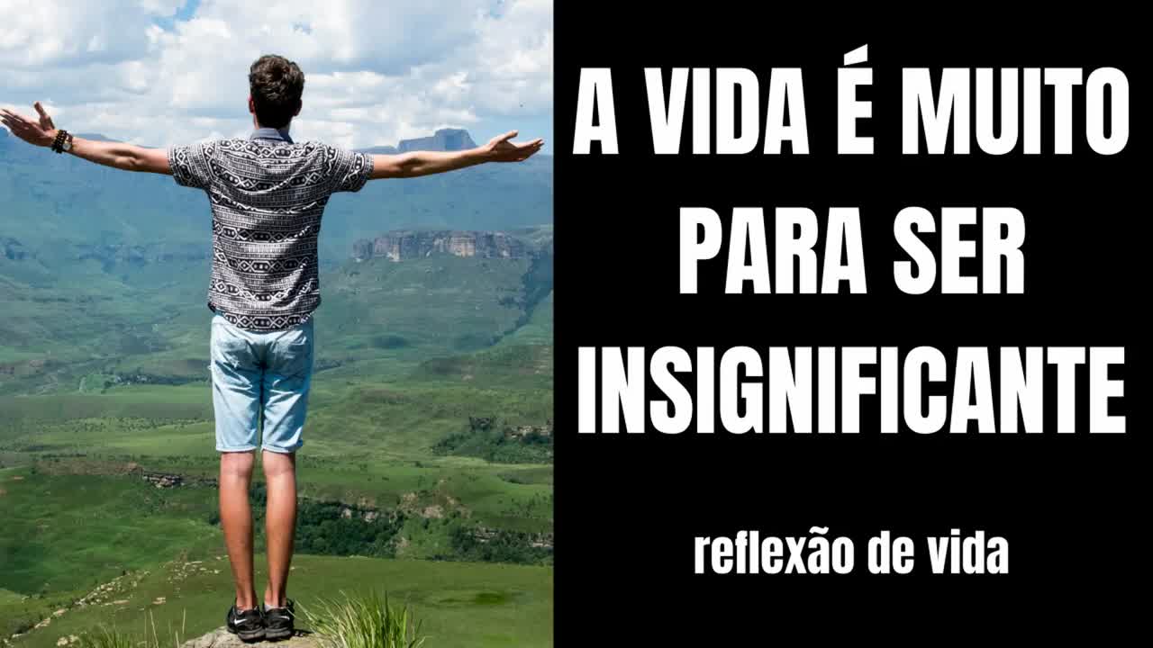 O VERDADEIRO VALOR DA VIDA