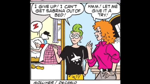 Newbie's Perspective Sabrina 90s Comic Issue 7 Review