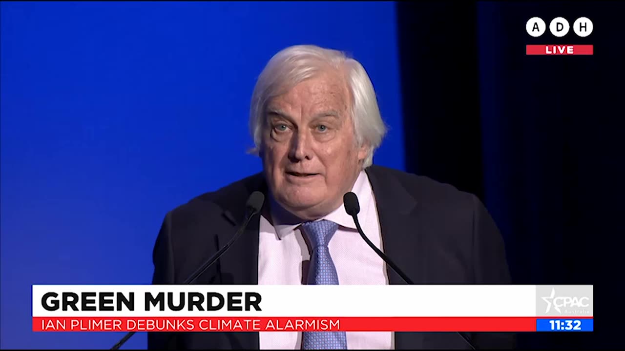 Professor Ian Plimer Utterly Demolishes “Climate Emergency” Fairy Tale
