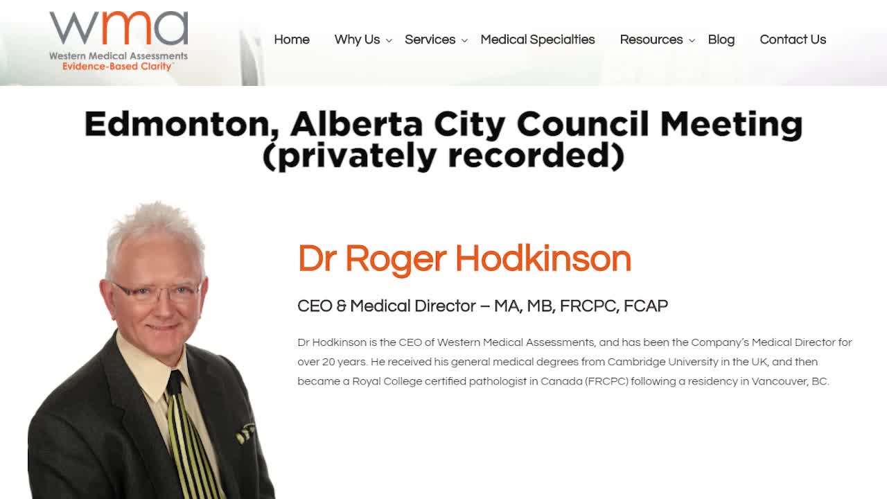 Canadian Pathologist on COVID-19 Response