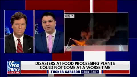 Food Shortages Becoming a Reality? Tucker on Crazy Disasters Plaguing Factories