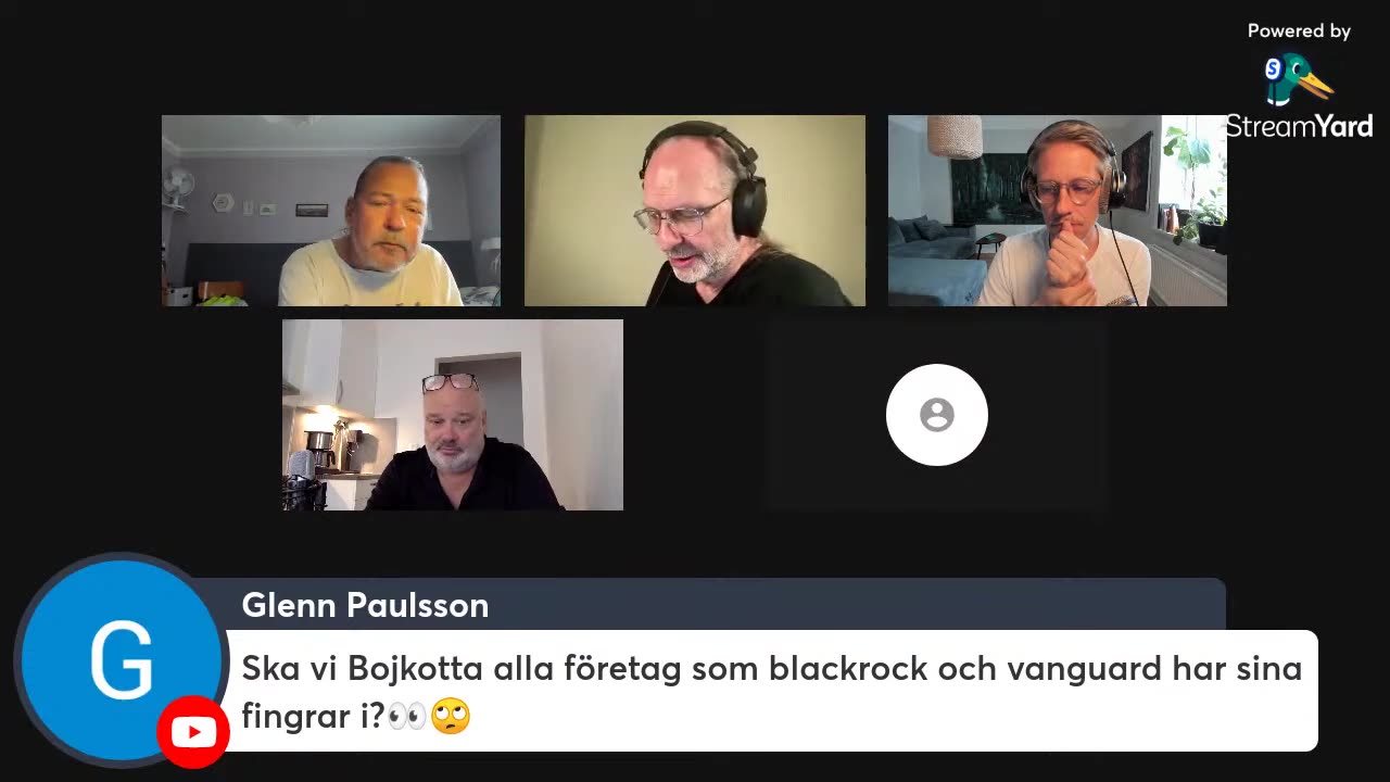 Söndagslive 18 juni med Håkan Bergmark - Staten och kapitalet