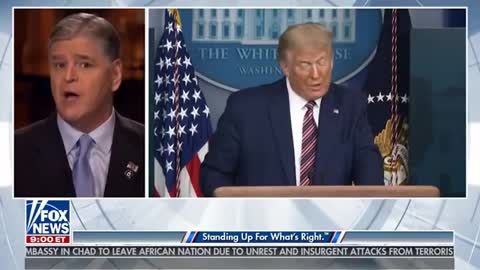 FORMER PRESIDENT TRUMP IS LIVE ON SEAN HANNITY 4_19_21