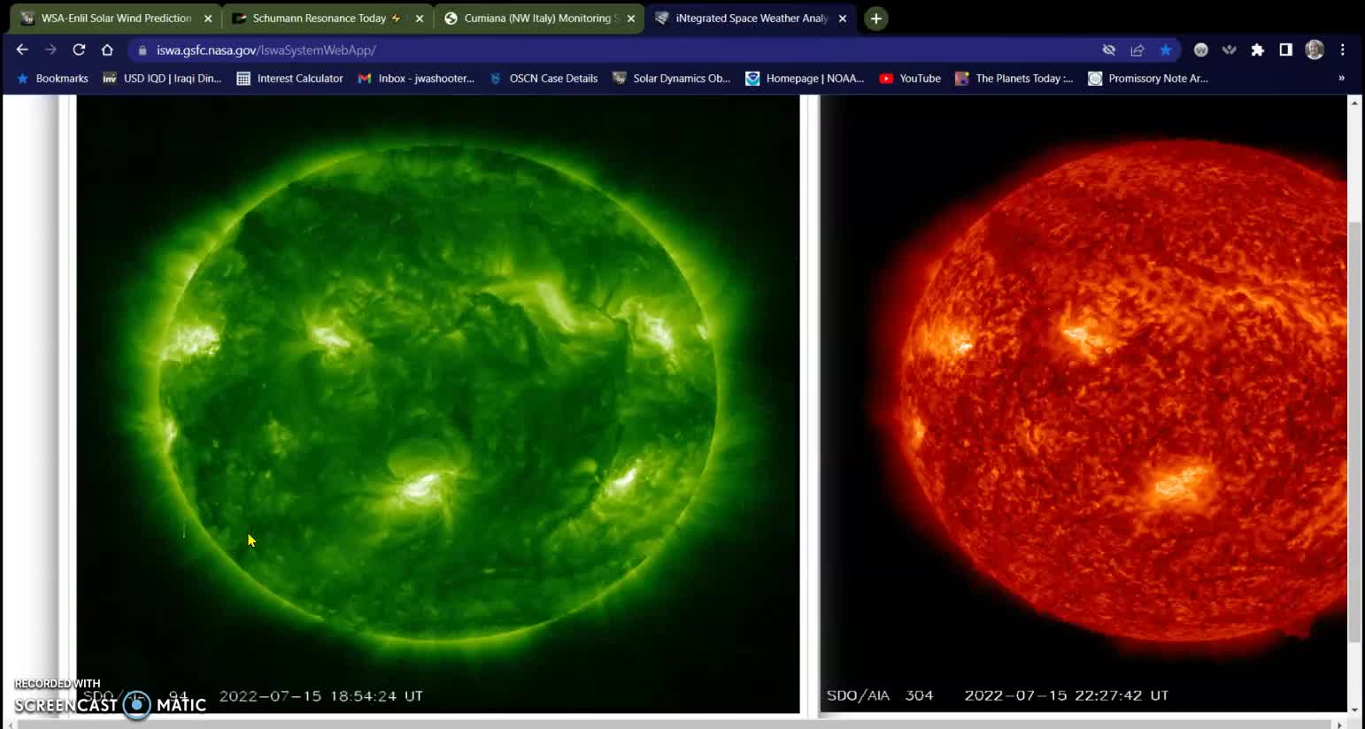 Another plasma filament lifted off in our direction 07-16-22