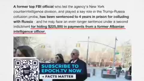 FBI Agent Prisoned For Colluding with Russia