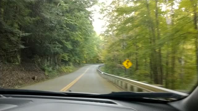 Drive around Mohican state Park