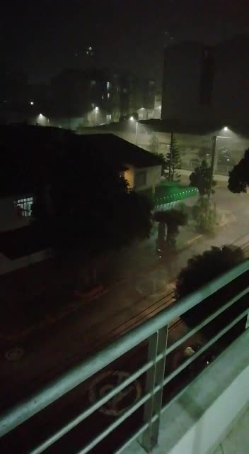 Tormenta lunes 26 de agosto Bucaramanga