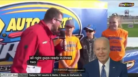 Joe Biden REACTS to "Let's Go Brandon!"