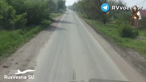 Ukraine War - The work of the sound broadcasting station of the Russian army