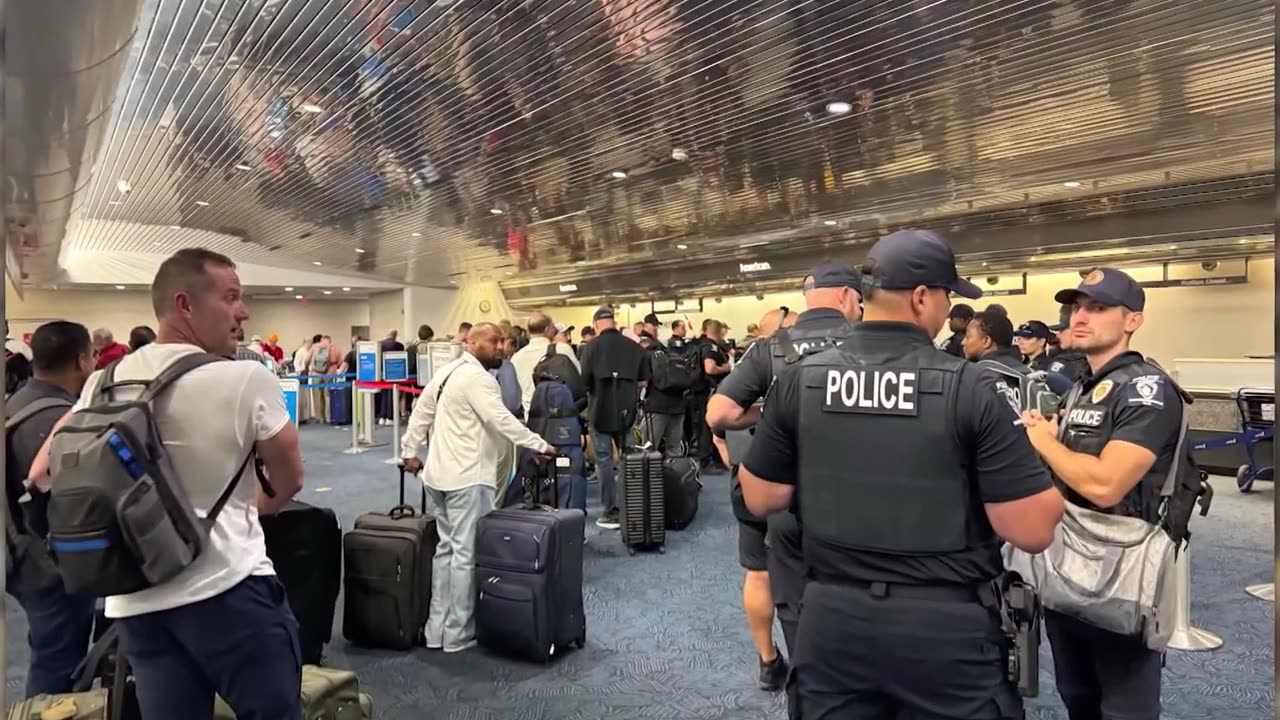 Airports still dealing with fallout from global tech outage