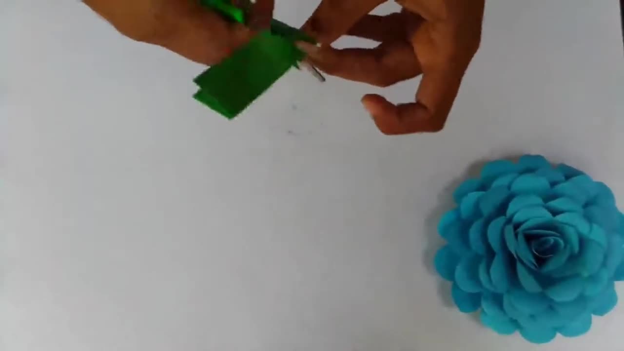 How to make rose flower wall decoration