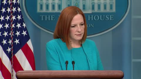 Jen Psaki holds White House press briefing