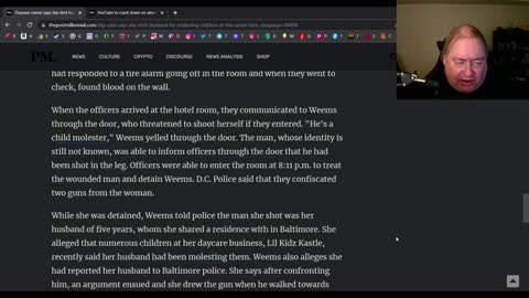 Baltimore daycare owner shoots husband because hew molested children