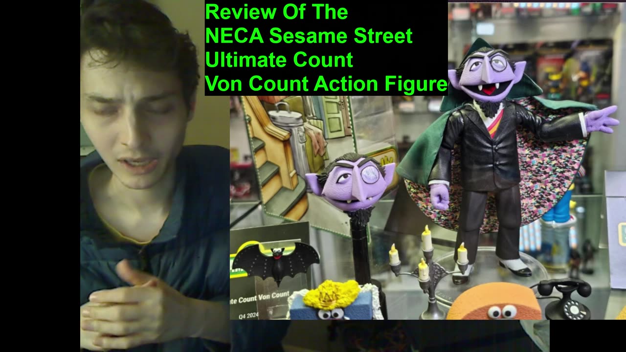 Outtake #56 Of The Review Of The NECA Sesame Street Ultimate Count Von Count Action Figure