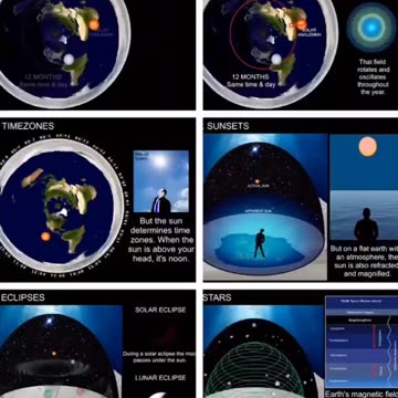 FLAT EARTH ASTRONOMY CLIP