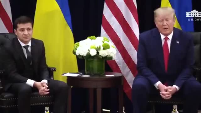 TRUMP TELLS THE WHOLE WORLD TRUTH ABOUT UKRAIN IN FRONT OF P.ZELENSKY!!T OD