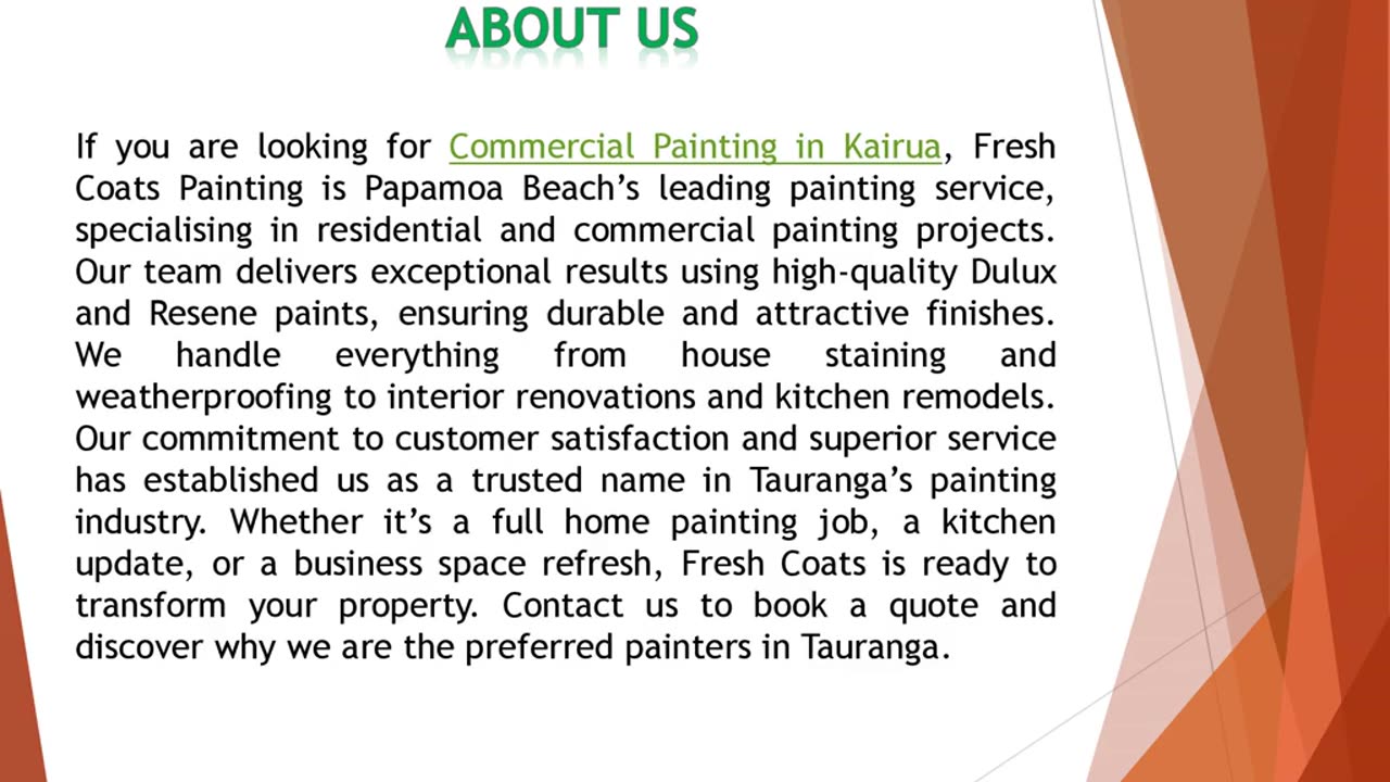 If you are looking for Commercial Painting in Kairua