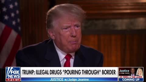 President Donald J Trump joins “justice“ part 2.