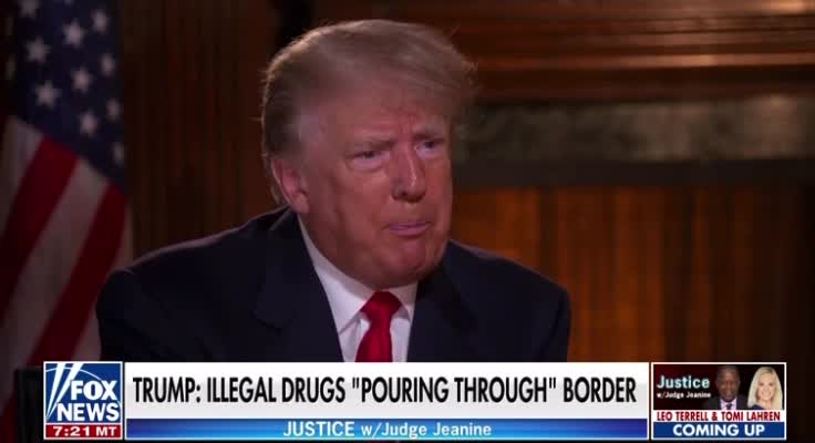 President Donald J Trump joins “justice“ part 2.