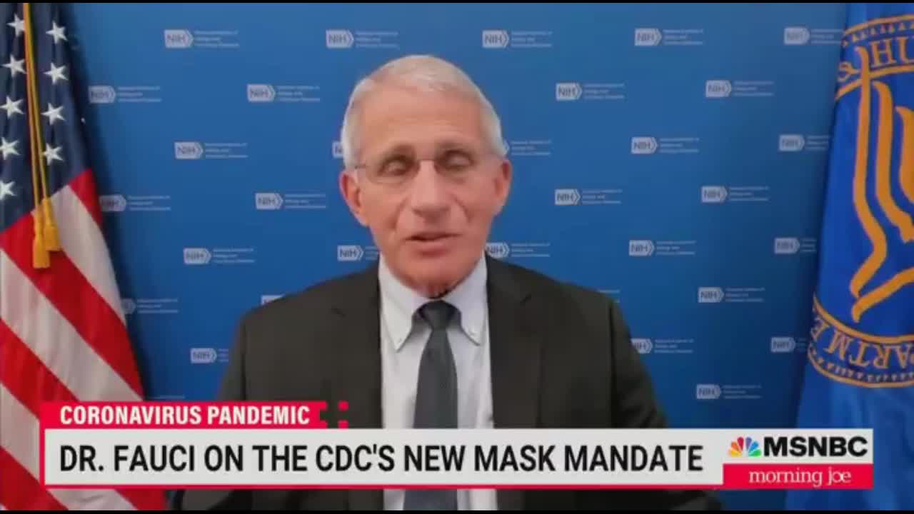 Fauci: The CDC Hasn’t Really Flip Flopped At All