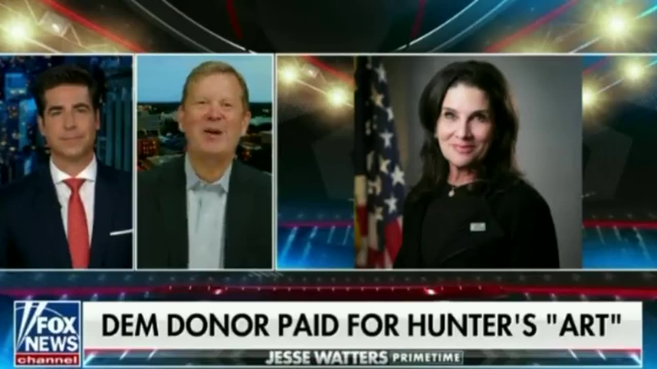 DEM DONOR PAID FOR HUNTER'S "ART"