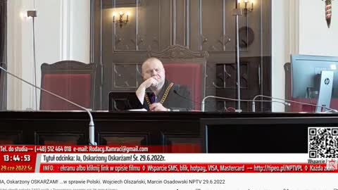JA, Oskarżony OSKARŻAM! ...w sprawie Polski. Wojciech Olszański, Marcin Osadowski NPTV 29.6.2022