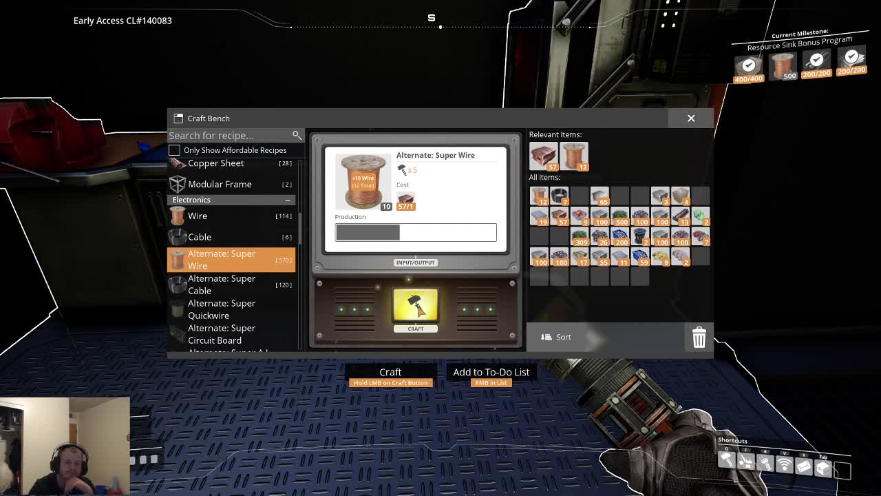 Satisfactory game for the first time