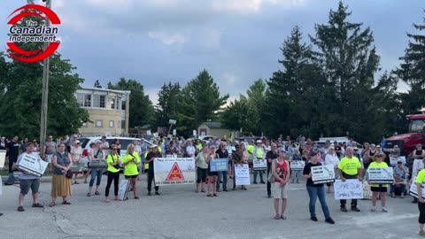 Ontario farmers are still protesting a massive farm land gran in Waterloo Region