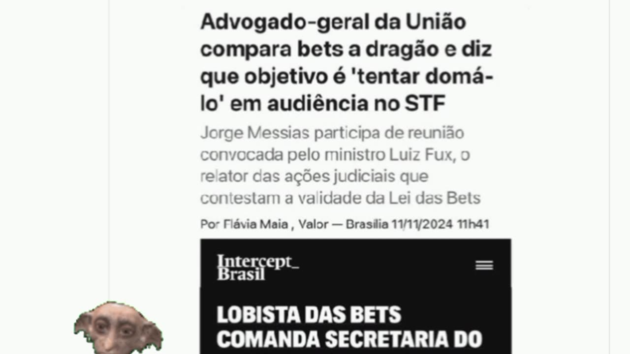 O Lobo mais uma vez tomando conta do galinheiro. Seria cômico se não fosse tragico.