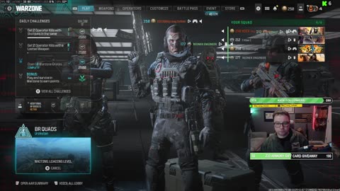 🟢Warzone/Crown! Regiment kill race tourny 8pm est!🟢SUBSCRIBER GIVEAWAY $500 Z32 Armory Gift Card!