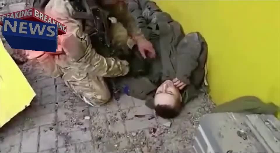 Chechen Republic stumbled upon a group of Ukrainian military officers hiding in a building