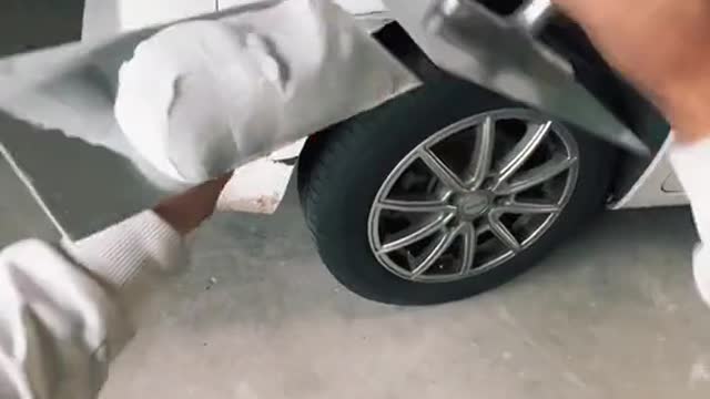 Automotive sheet metal repair car repair