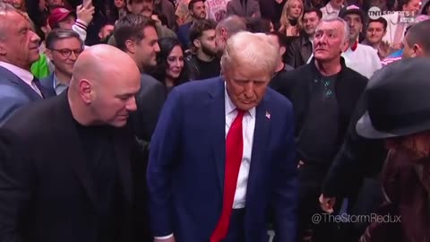 President Trump is back at Madison Square Garden for UFC 309