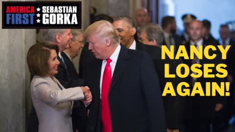 Nancy loses again. Conrad Black on AMERICA First with Sebastian Gorka