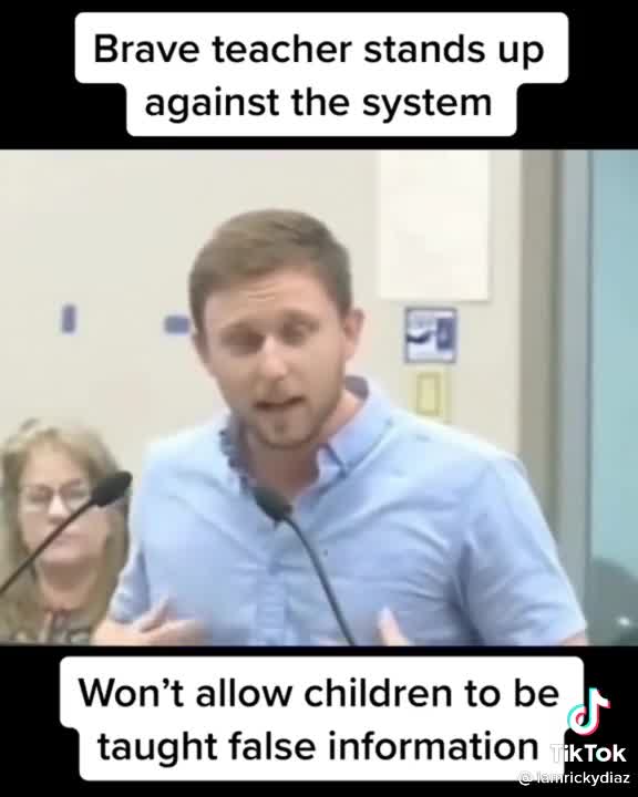 This isn't a political camp, it's a public school system!