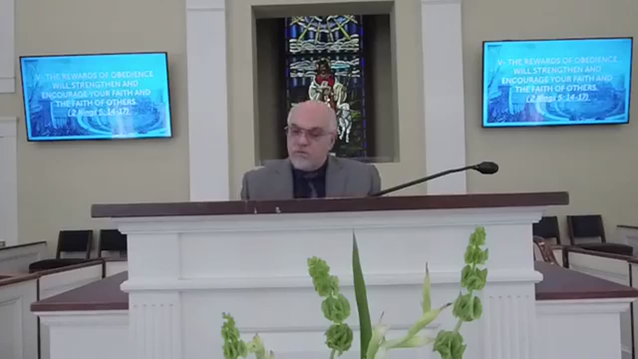 Commitment Rewarded: 2 Kings 5:1-27 by Dr George Bannister