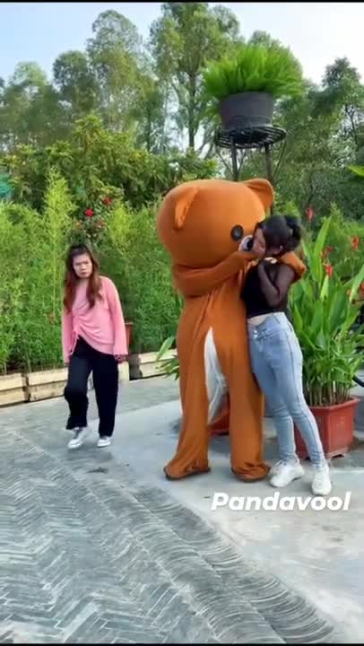 FUNNY & CUTE TEDDY -- TEDDY BEAR FUNNY LOVING 💖 COMEDY VIDEO🐻👯