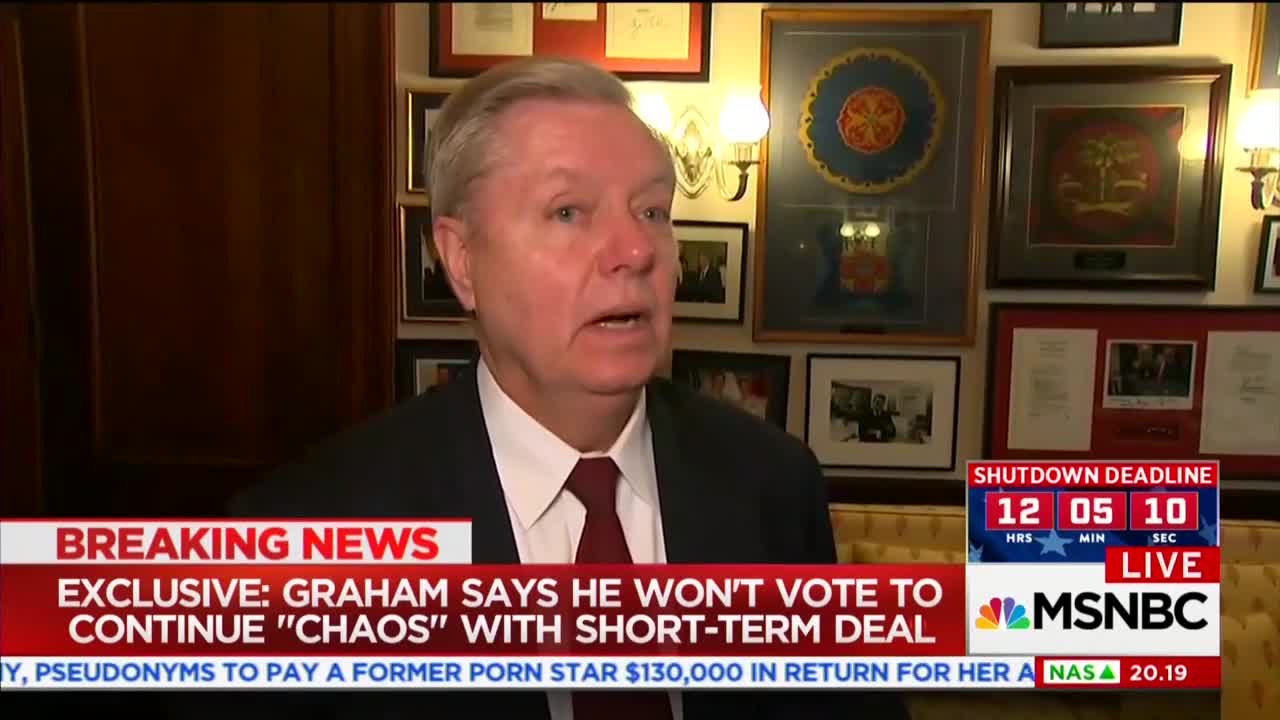 Jealous Sen. Graham Calls Tom Cotton — Steve King Of The Senate