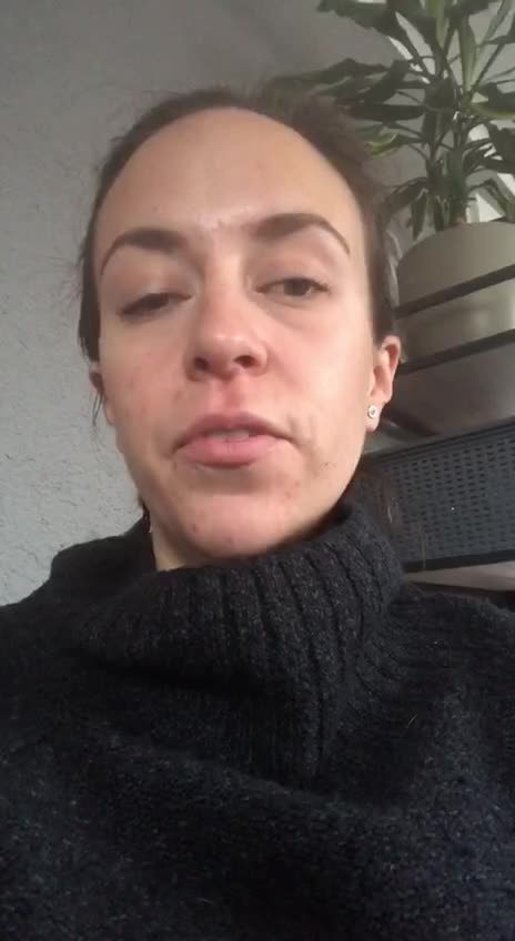 Vanessa zeigt Gesicht