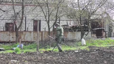 Russian engineers have completed humanitarian demining of Kamyanka, Izyum district of Kharkov region