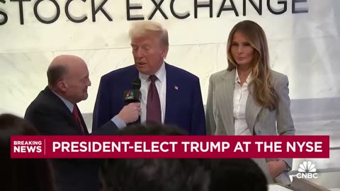 President-elect Trump to Jim Cramer