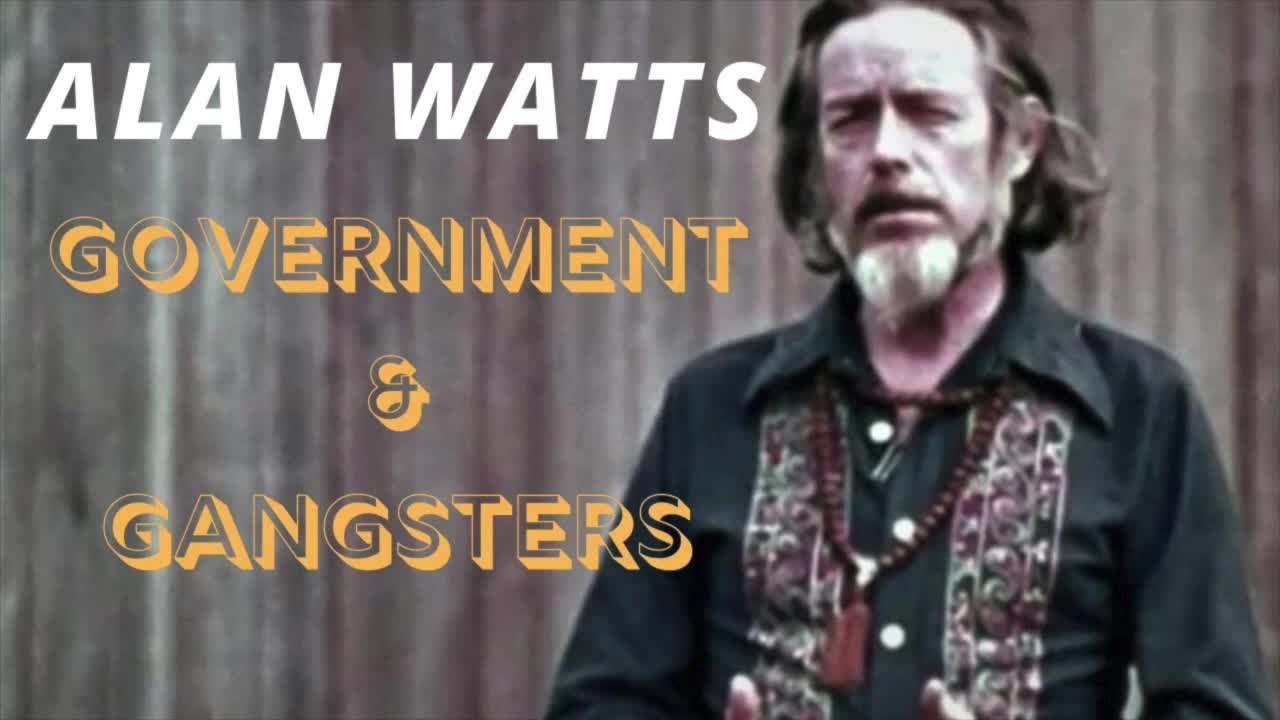 ALAN WATTS Government and Gangsters | Yin Yang | Symbiotic Relationships | Eastern Philosophy