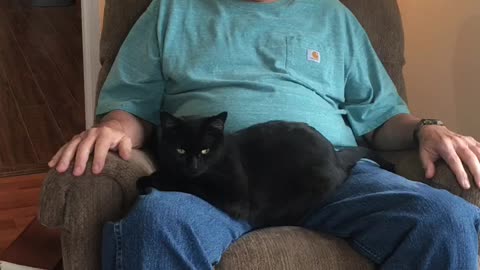 Christian brother and his Cat