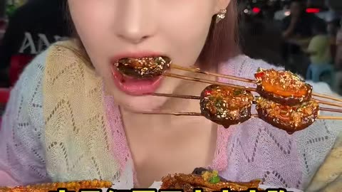 Mukbang Grilled Vegetable Mukbang