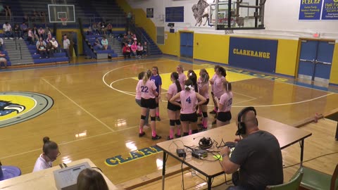 Clarkrange Volleyball Game 9/27/18