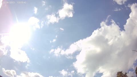 Sky Timelapse #150 - 4K - 15/8/2023