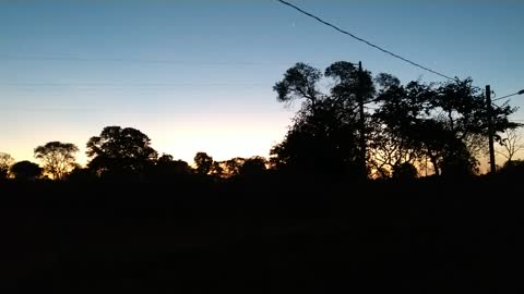 Nightfall on the Farm