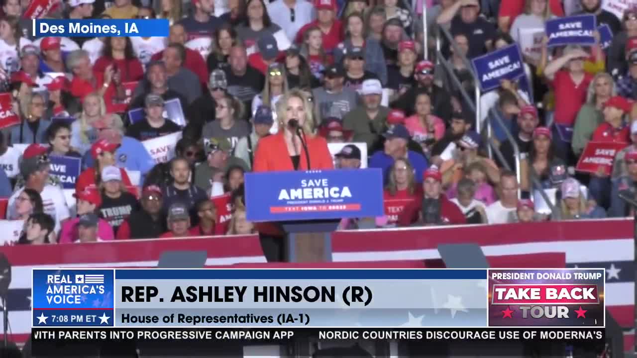 Rep. Ashley Hinson on her commitment to Iowa and the #AmericaFirst agenda